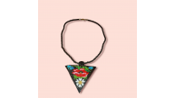 Ashura Handmade Miyuki Beaded Triangle Necklace