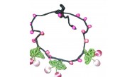 Ashura Handmade Cherry lace handmade anklets